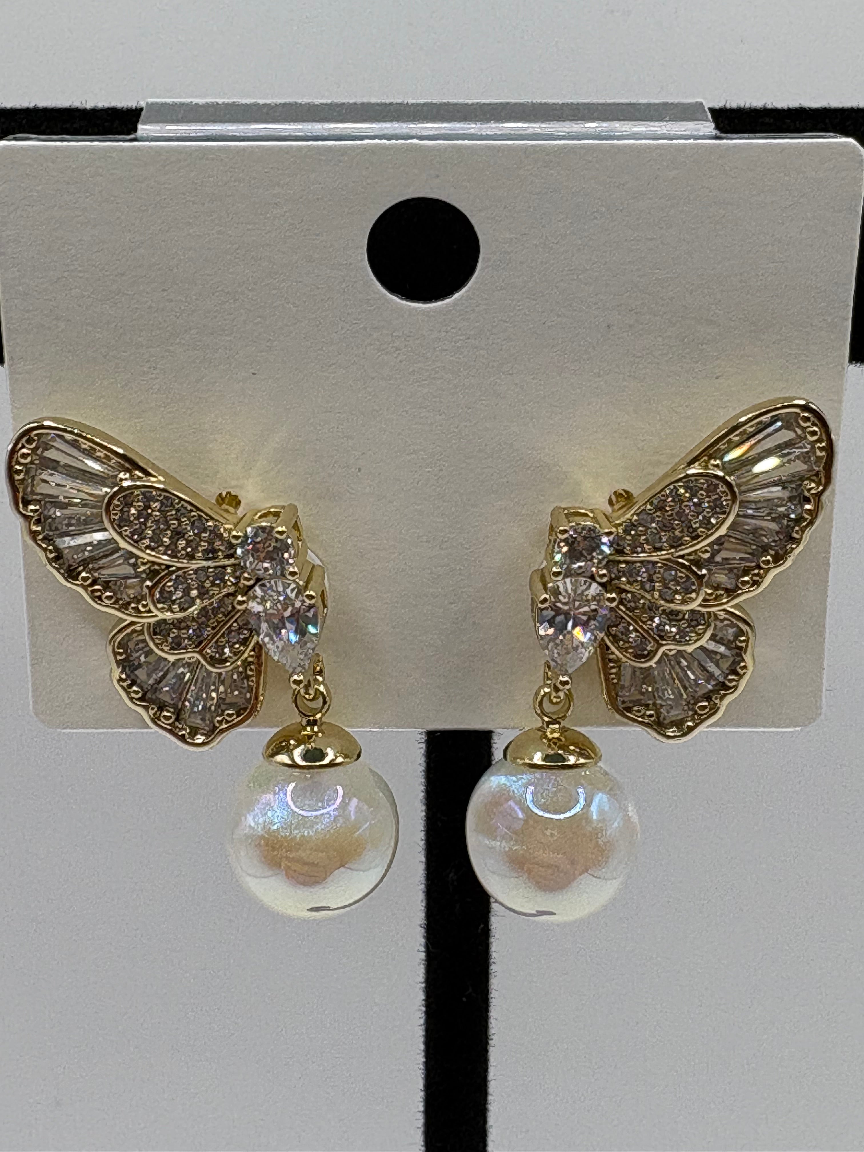 Butterfly earrings