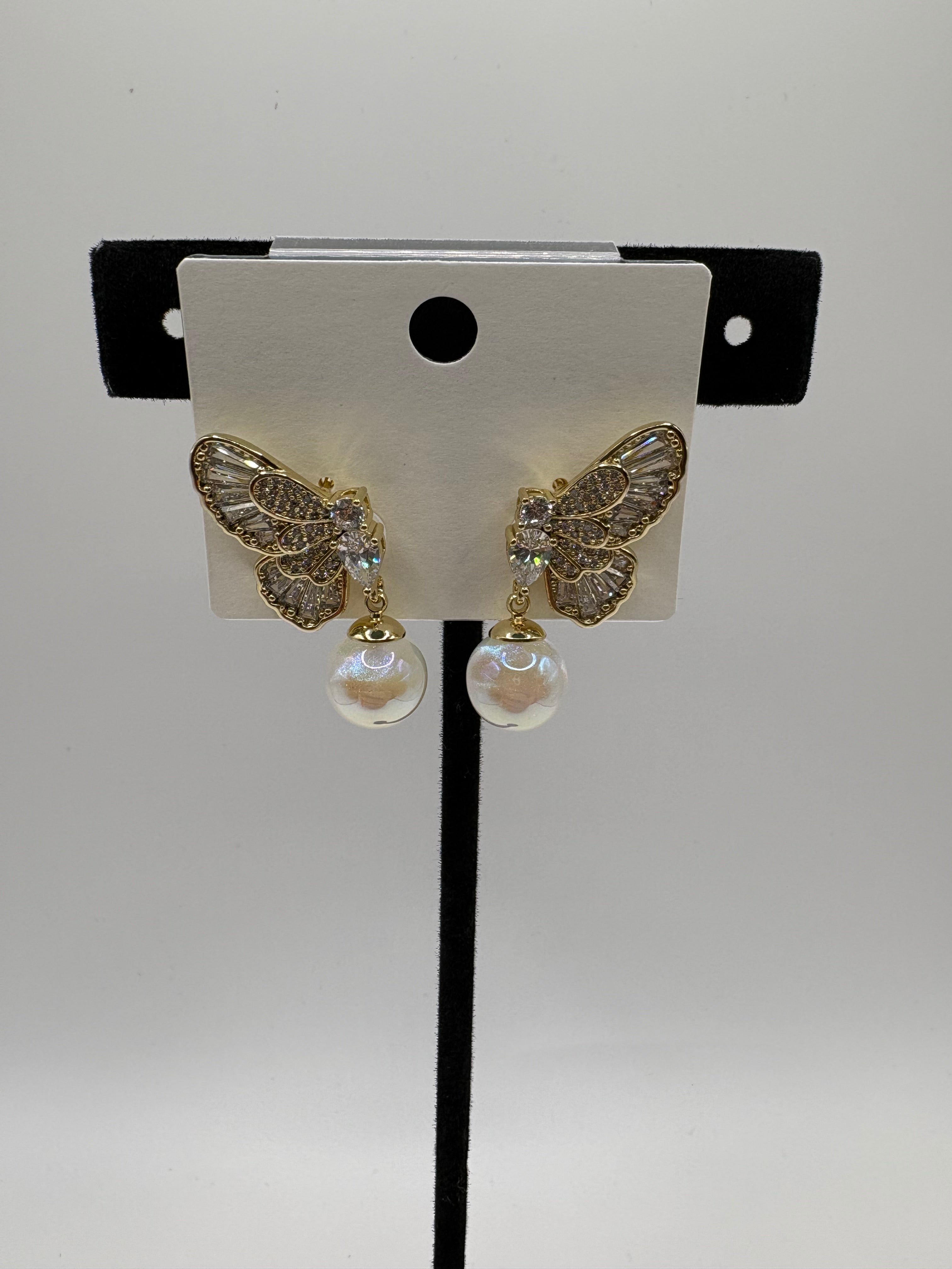 Butterfly earrings