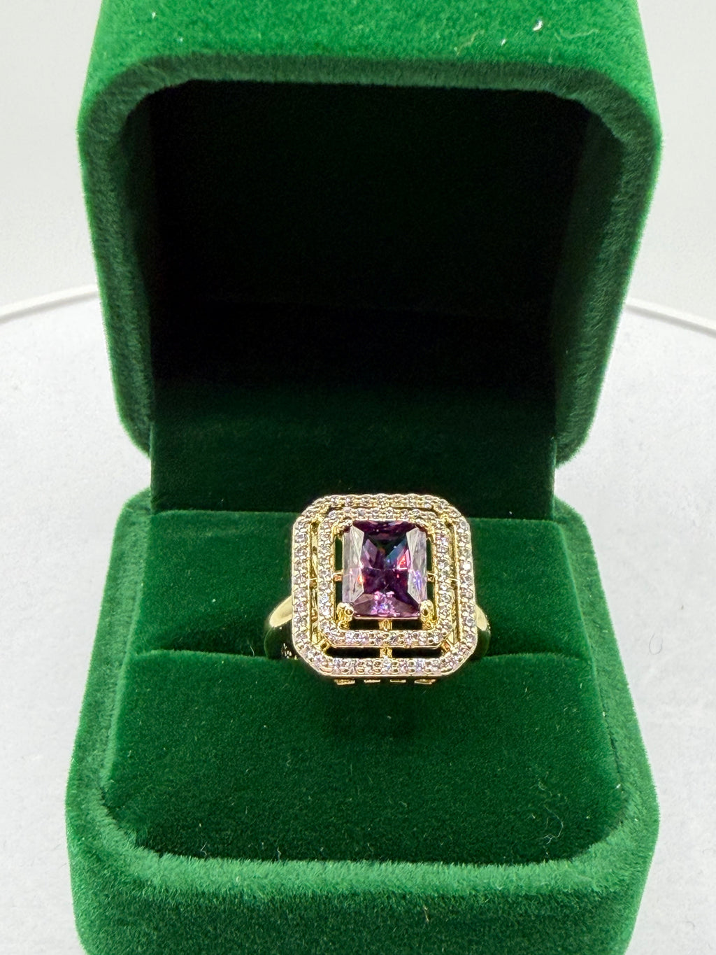 Purple ring size 7, 8