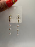 Pearl earring long